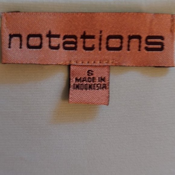 NOTATIONS LIGHT AQUA SHORT SLEEVE V-NECK WITH GATHERS FLARED TUNIC SIZE S NWT - Picture 6 of 8